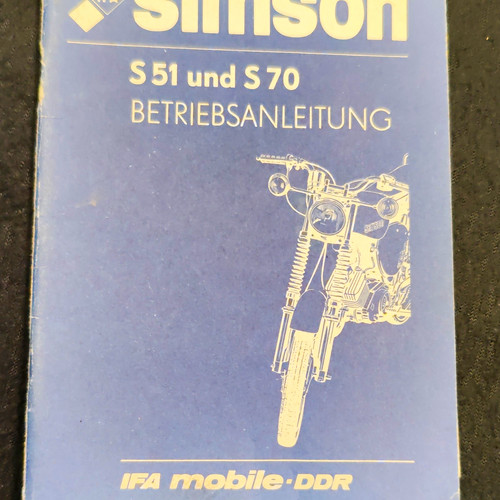 Original simson s51 - s51, s70