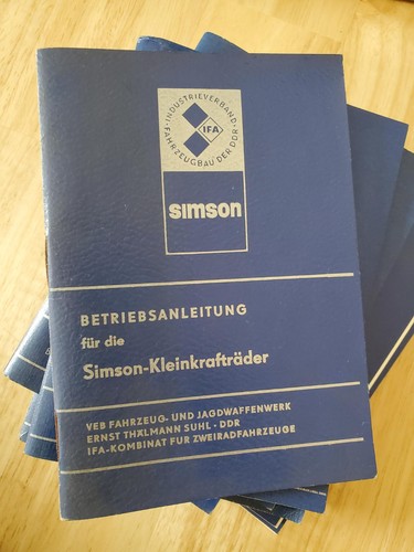 Simson kleinkrafträder - simson,
