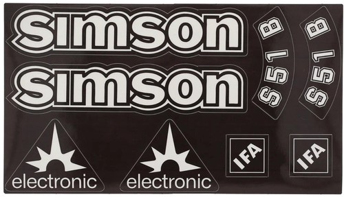 Simson s51 aufkleber - simson,