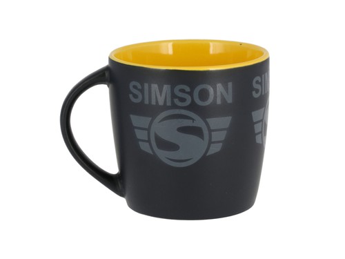 Tasse simson logo - "simson-logo", schwarz
