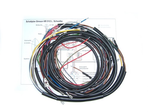 Kabelbaum simson schwalbe - kabelbaum,