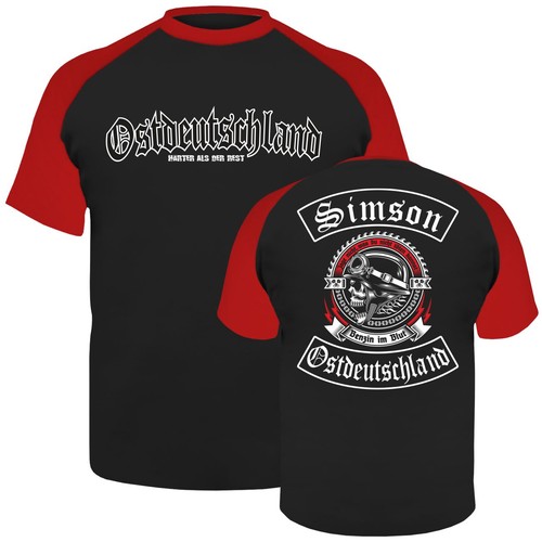 Tshirt simson benzin blut - simson, im