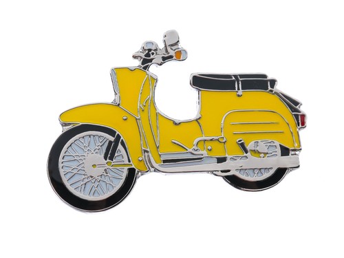 Simson pin schwalbe gelb - in,